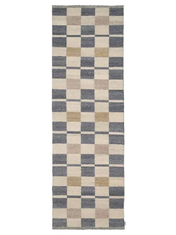 Alfombra Rutvik - Blue, 80x250 cm - Classic Collection