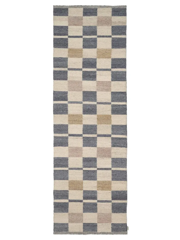 Alfombra Rutvik - Blue, 80x250 cm - Classic Collection