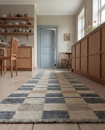Alfombra Rutvik - Blue, 80x250 cm - Classic Collection