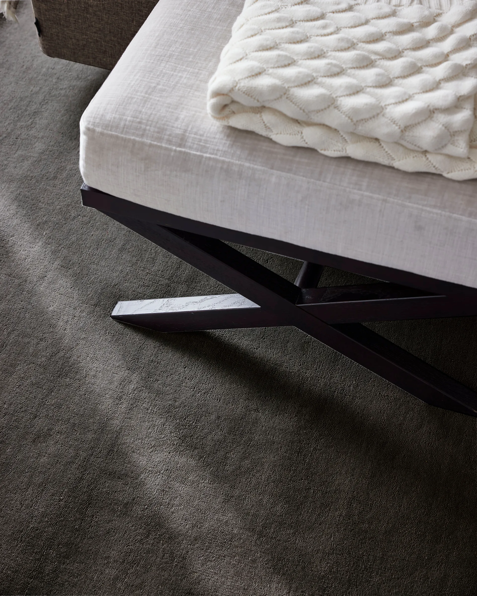 Alfombra Solid, Carbón, 170x230 cm Classic Collection