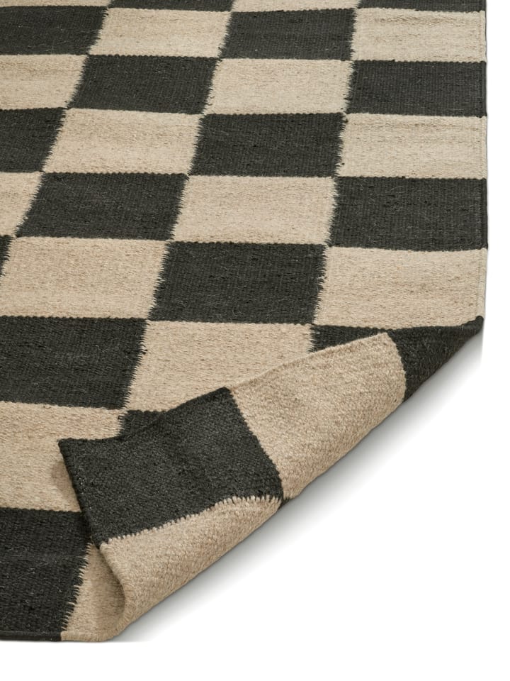 Alfombra Squares, Black-natural, 300x400 cm Classic Collection