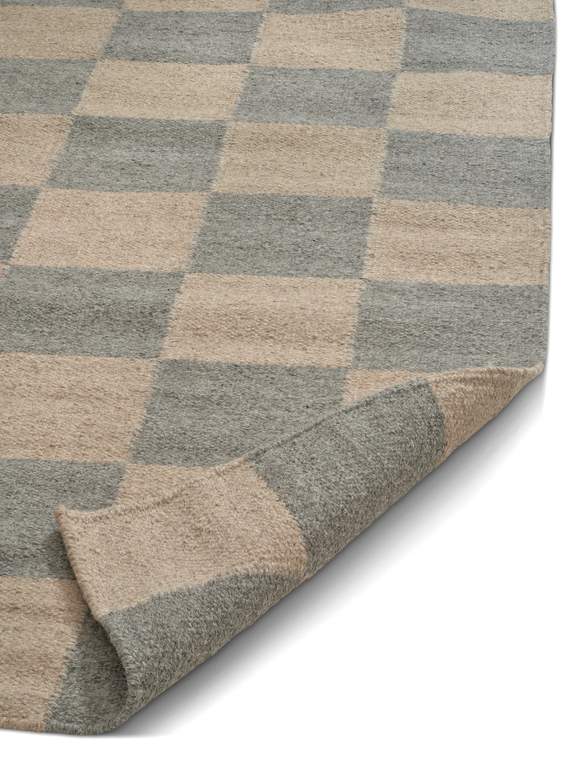 Alfombra Squares, Grey-natural, 300x400 cm Classic Collection