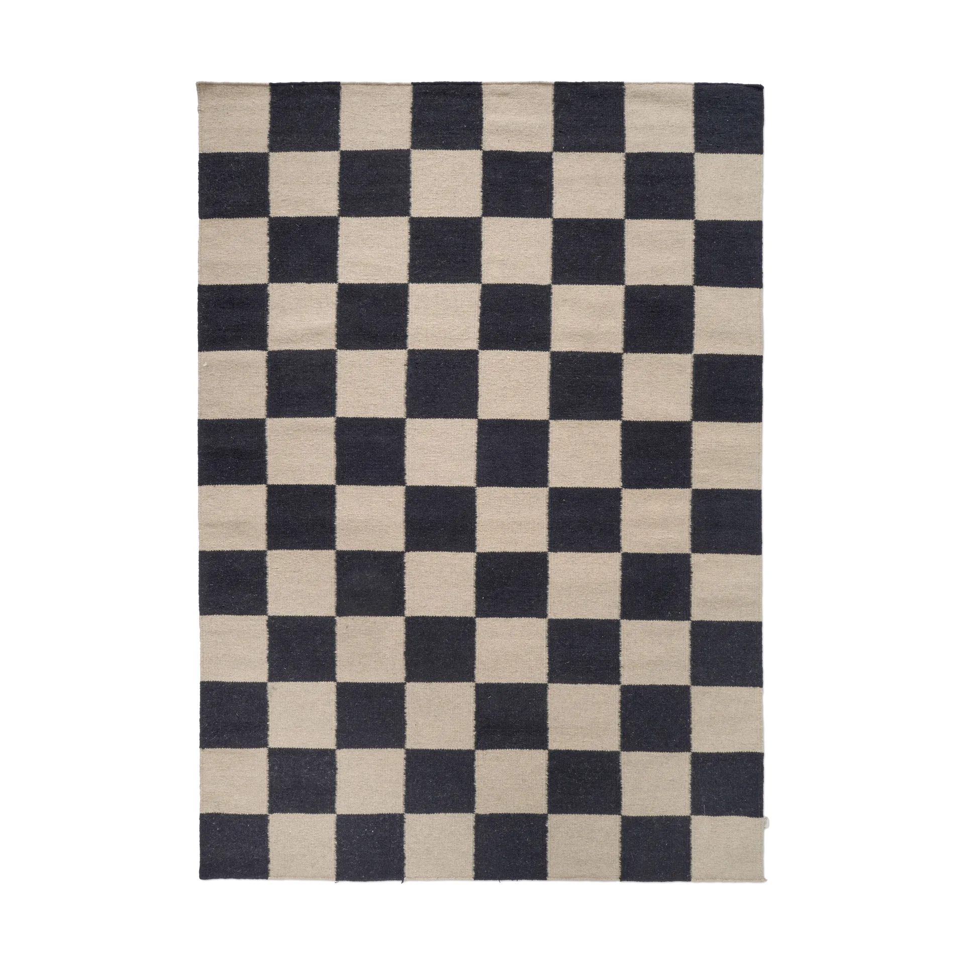 Alfombra Squares, Negro-beige, 200x300 cm Classic Collection