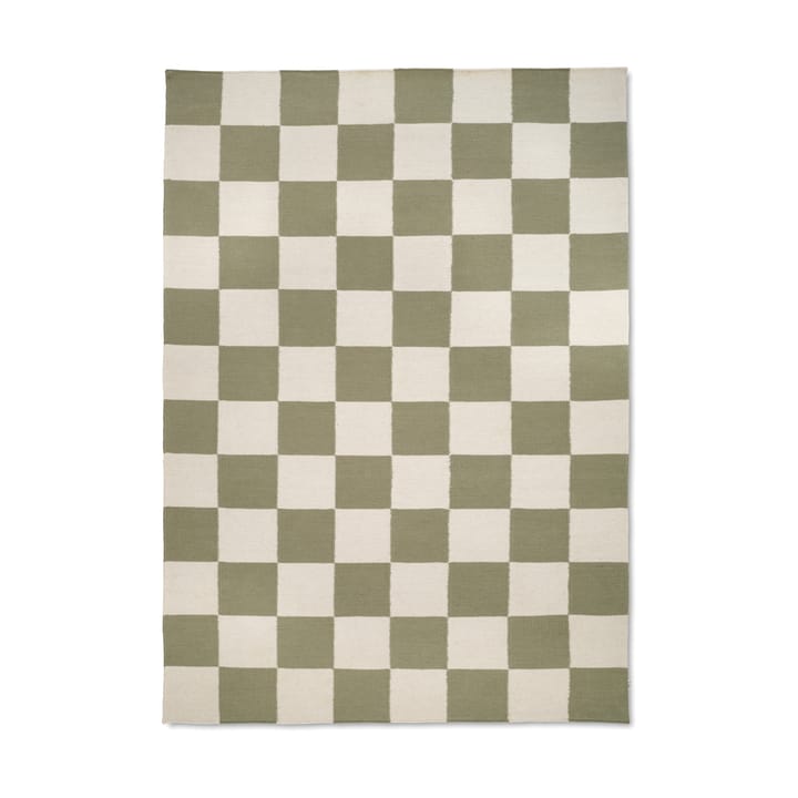 Alfombra Squares - White-green, 300x400 cm - Classic Collection