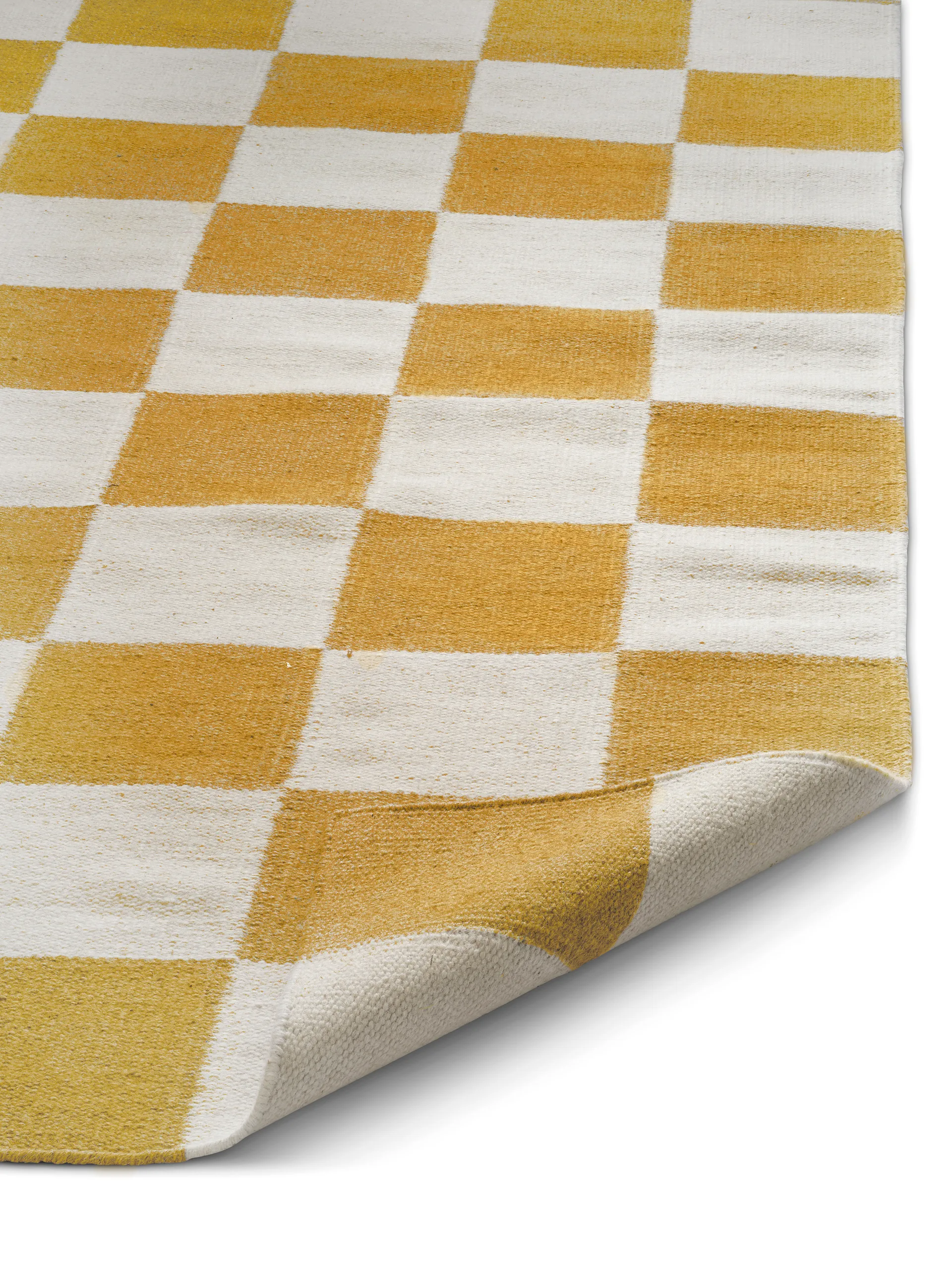 Alfombra Squares, White-yellow, 250x350 cm Classic Collection