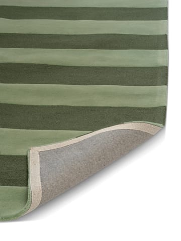 Alfombra Stripe Boucle - Green, 250x350 cm - Classic Collection