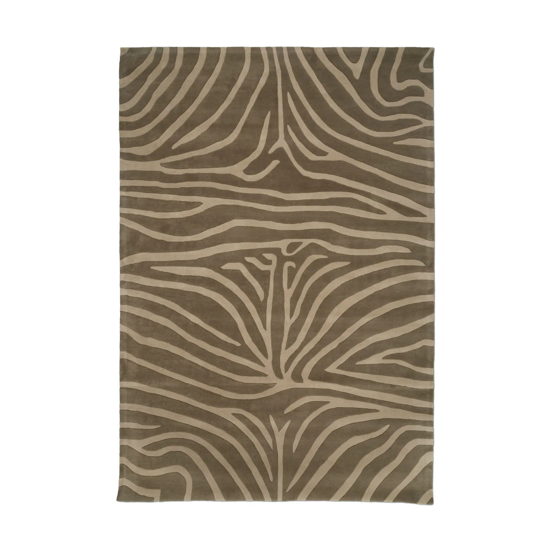 Alfombra Zebra 200x300 cm, Marrón Classic Collection