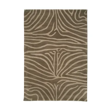 Alfombra Zebra 200x300 cm - Marrón - Classic Collection