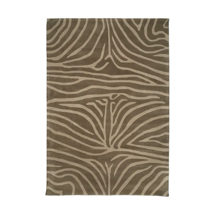 Alfombra Zebra 200x300 cm - Marrón - Classic Collection