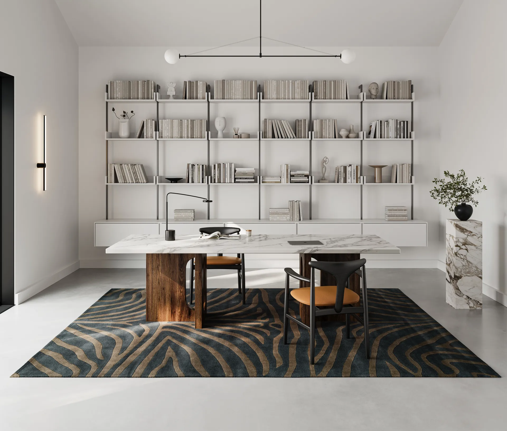 Alfombra Zebra 250x350 cm, Horizon, 250x350 cm Classic Collection