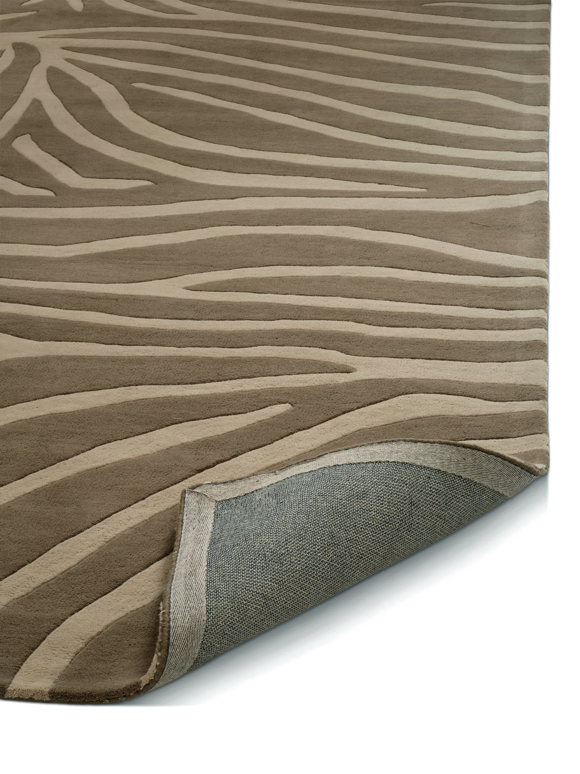Alfombra Zebra 250x350 cm, Marrón Classic Collection
