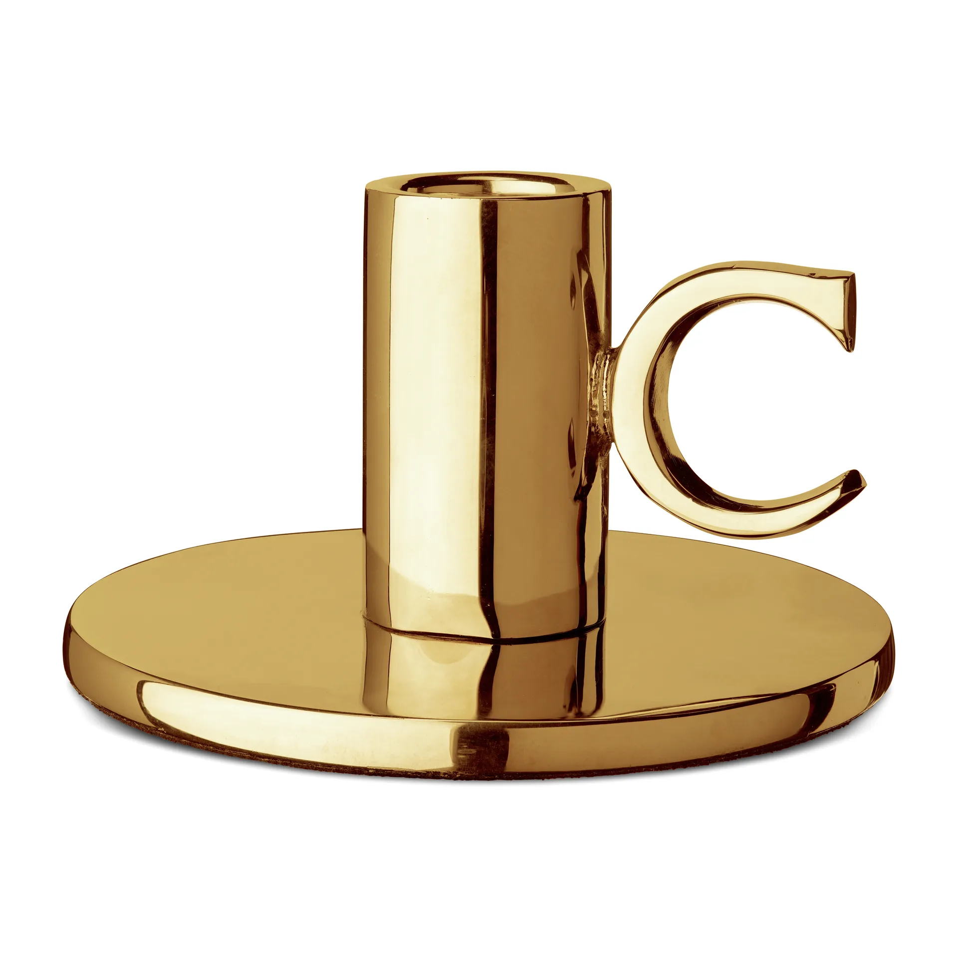 Candelabro Monogram 6 cm, latón Classic Collection