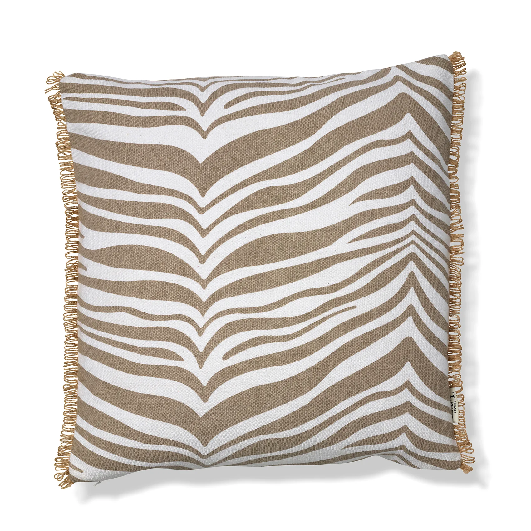 Cojín Zebra 50x50 cm, Simply taupe Classic Collection