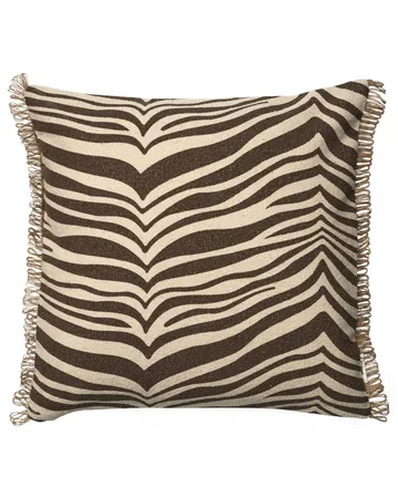 Cojín Zebra - Marrón-natural, 50x50 cm - Classic Collection
