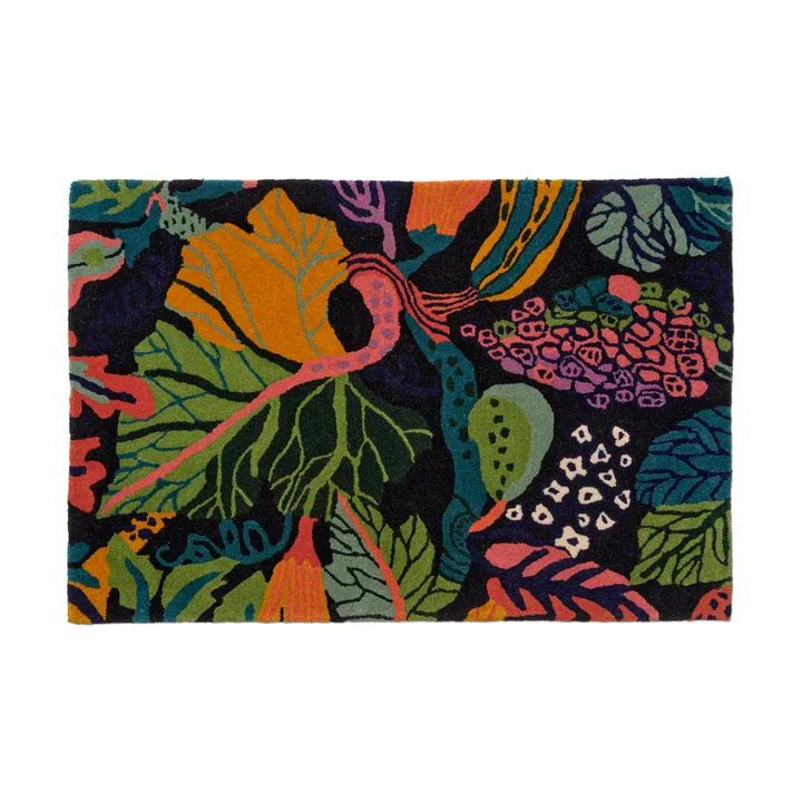 Felpudo Heritage Garden 60x90 cm - Black-multi - Classic Collection