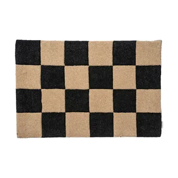 Felpudo Square 60x90 cm - Negro-natural - Classic Collection