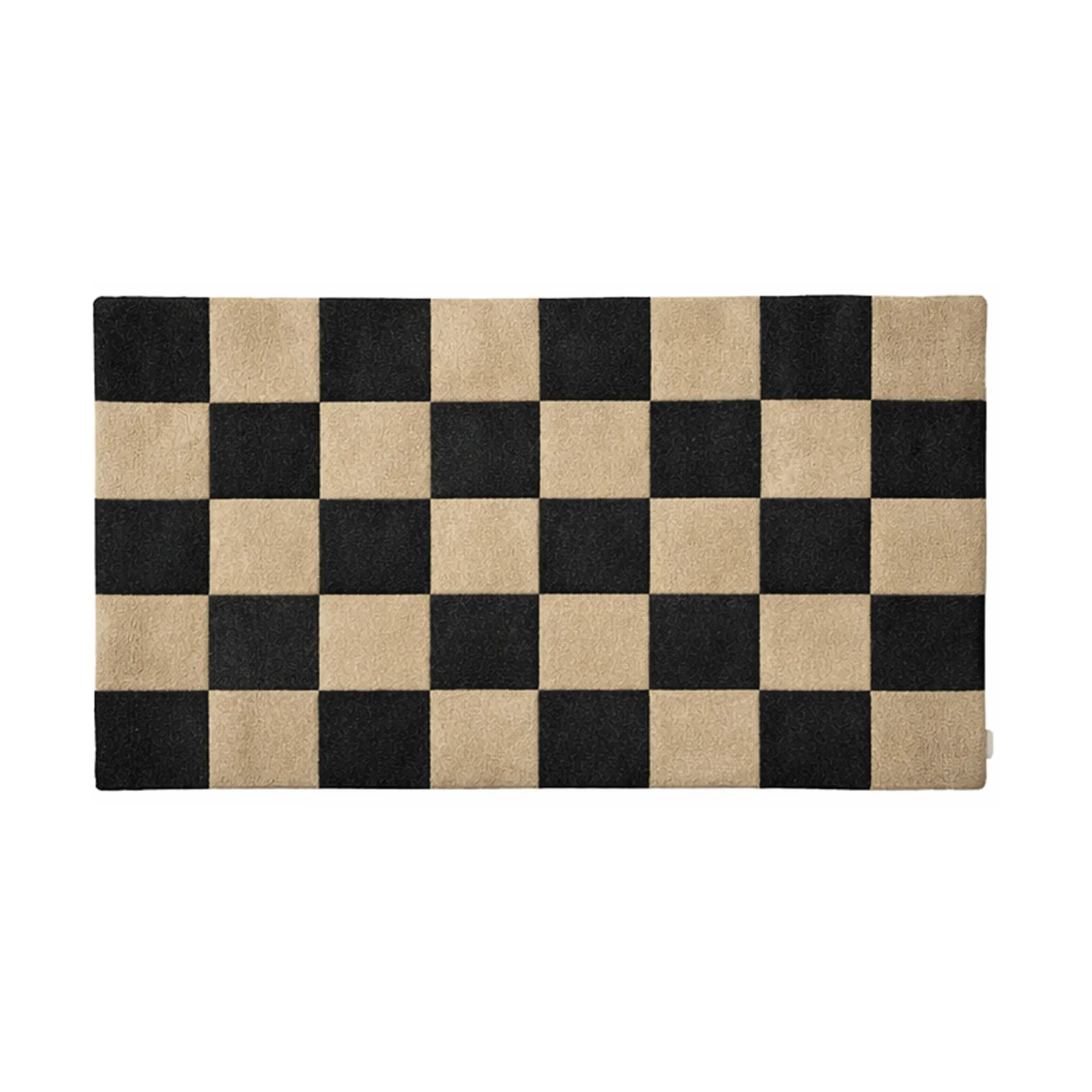 Felpudo Square, Black-natural, 85x130 cm Classic Collection