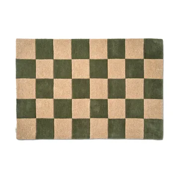 Felpudo Square - Forest green, 85x130 cm - Classic Collection