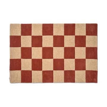 Felpudo Square - Terracotta-natural, 85x130 cm - Classic Collection