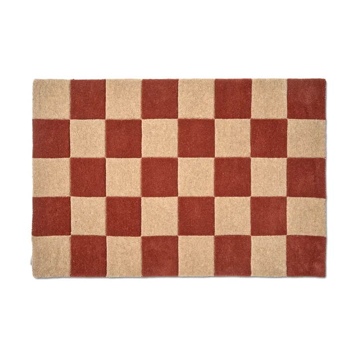 Felpudo Square - Terracotta-natural, 85x130 cm - Classic Collection