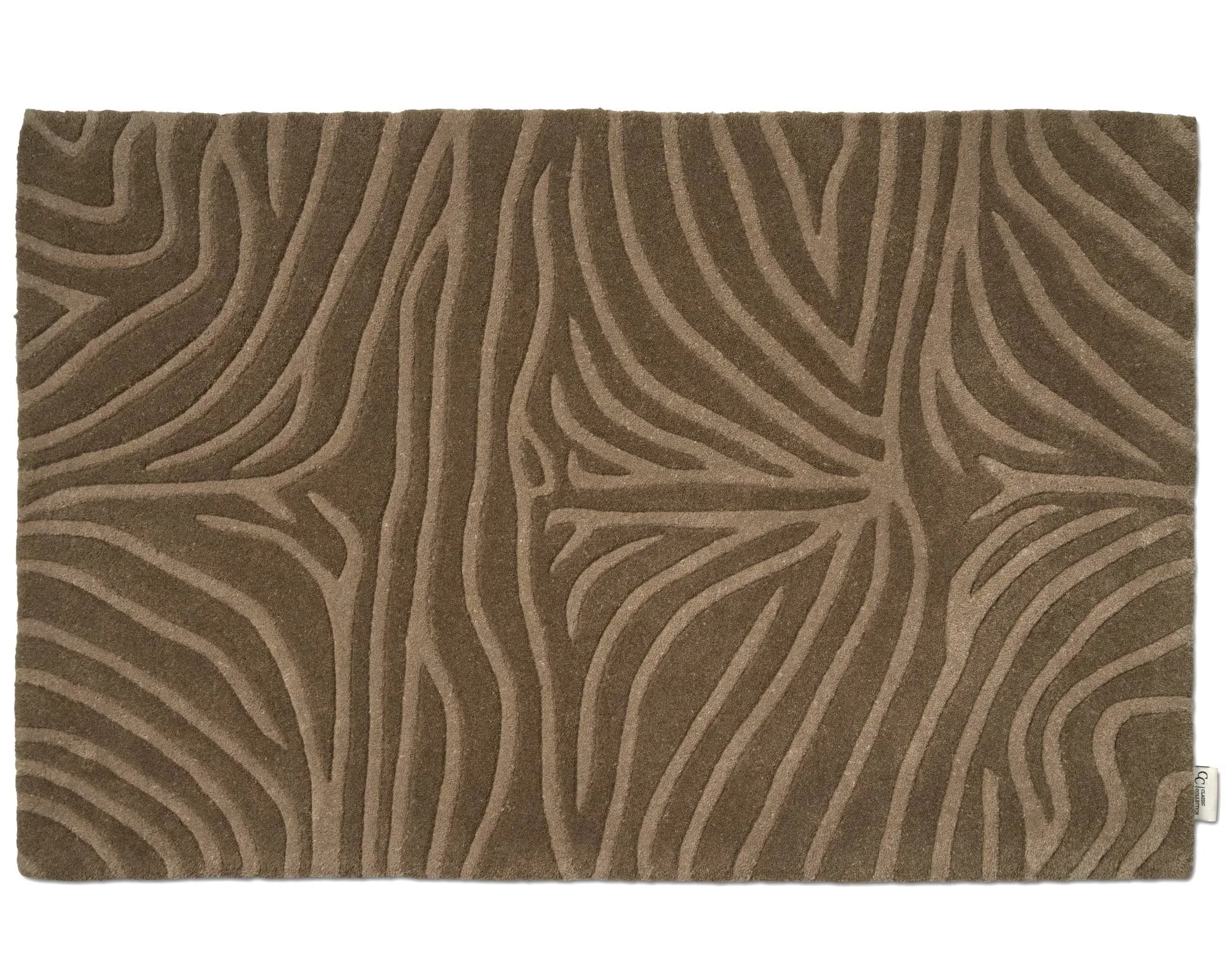 Felpudo Zebra, Mocca, 60x90 cm Classic Collection