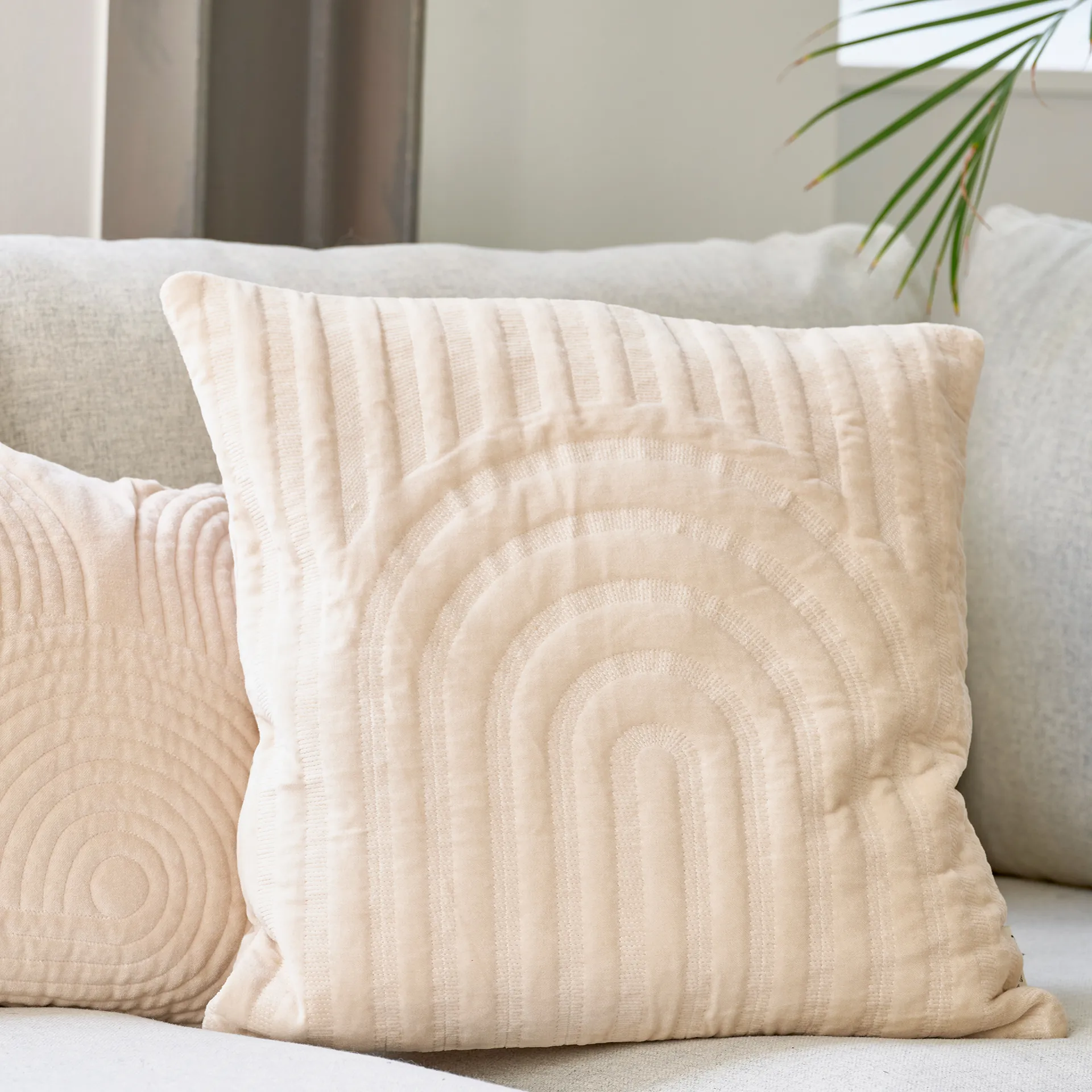 Funda de cojín Arch 50x50 cm, Birch Classic Collection