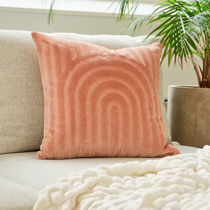 Funda de cojín Arch 50x50 cm, Dusty coral Classic Collection