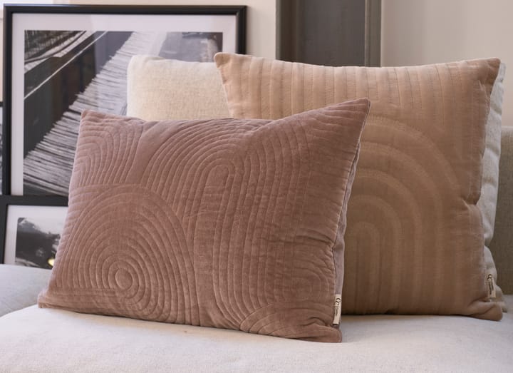 Funda de cojín Arch 50x50 cm, Simply taupe Classic Collection