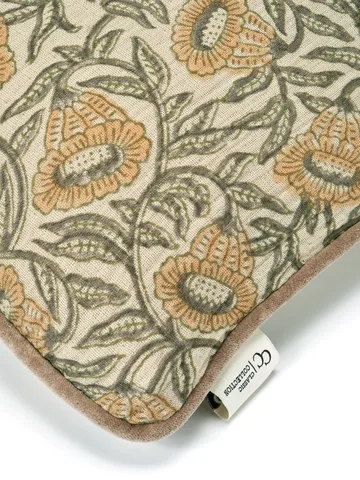 Funda de cojín Bell 50x50 cm - Amarillo - Classic Collection