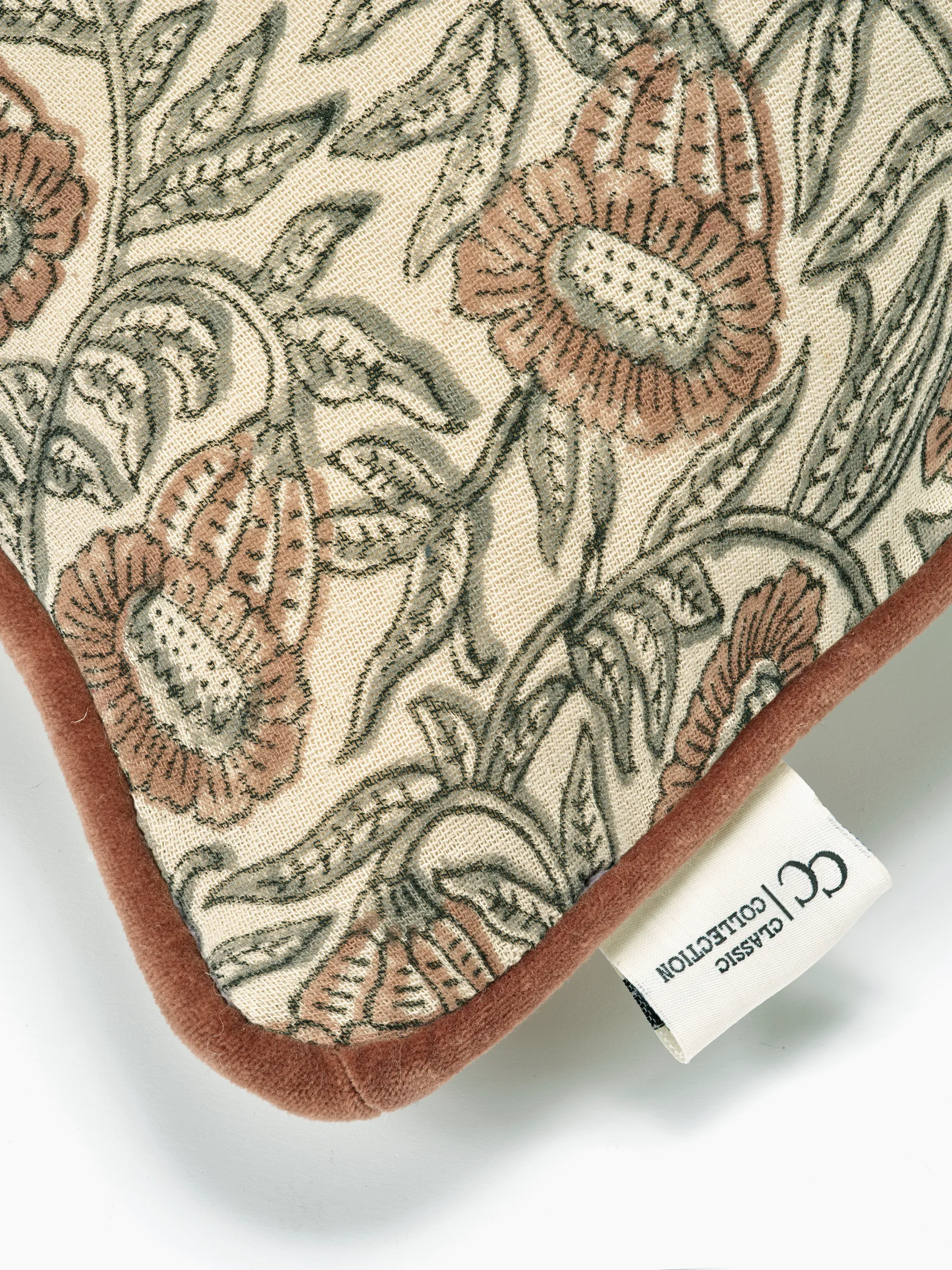 Funda de cojín Bell 50x50 cm, Moca Classic Collection