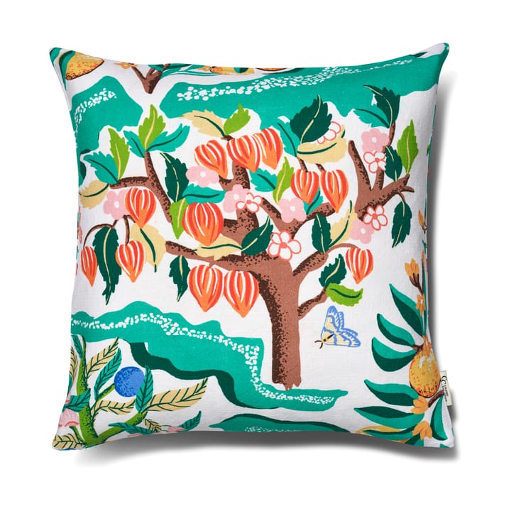 Funda de cojín Botanical Cherry 50x50 cm - White - Classic Collection
