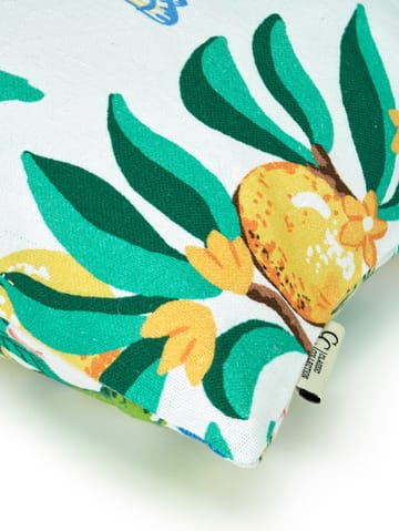 Funda de cojín Botanical Orange 50x50 cm - White - Classic Collection