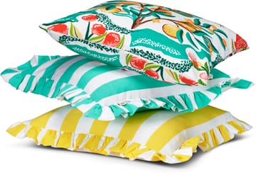 Funda de cojín Botanical Orange 50x50 cm - White - Classic Collection