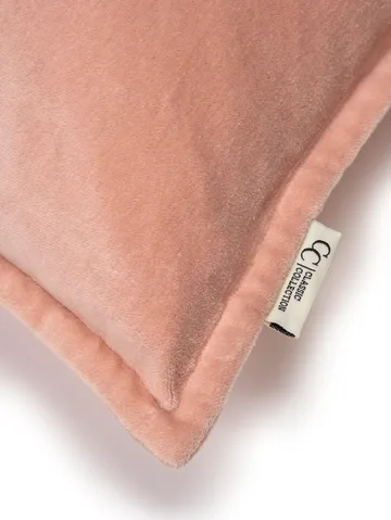Funda de cojín Classic Velvet 50x50 cm - Coral - Classic Collection