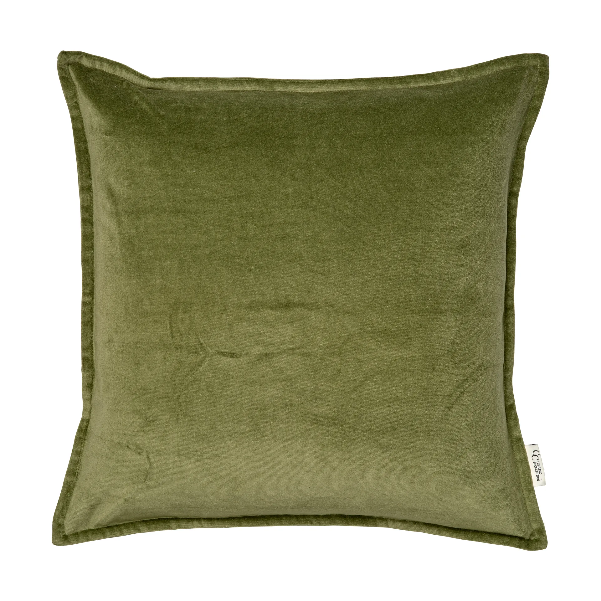 Funda de cojín Classic Velvet 50x50 cm, Verde Classic Collection