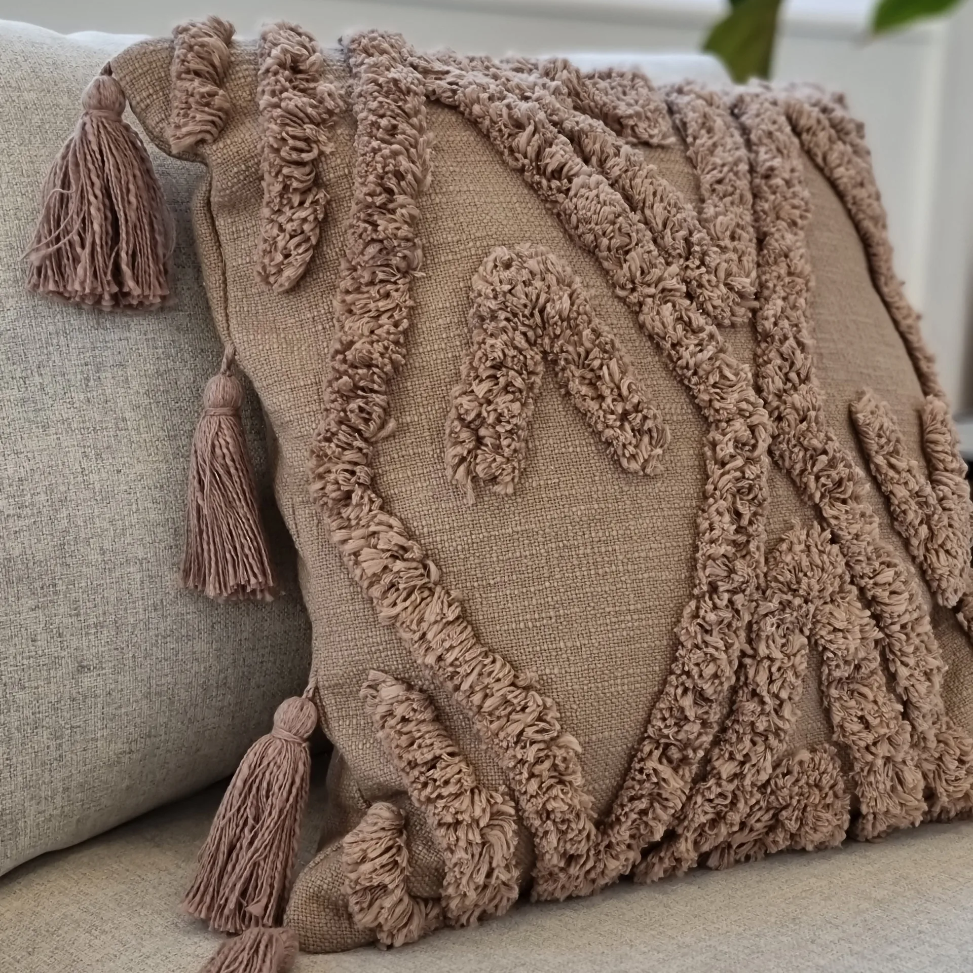 Funda de cojín Copenhagen 50x50 cm, Simply taupe Classic Collection