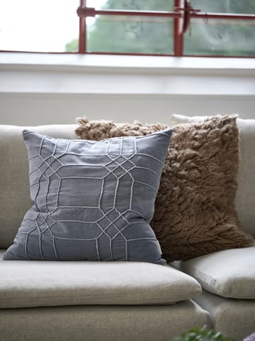 Funda de cojín Delhi 50x50 cm - Slate grey - Classic Collection