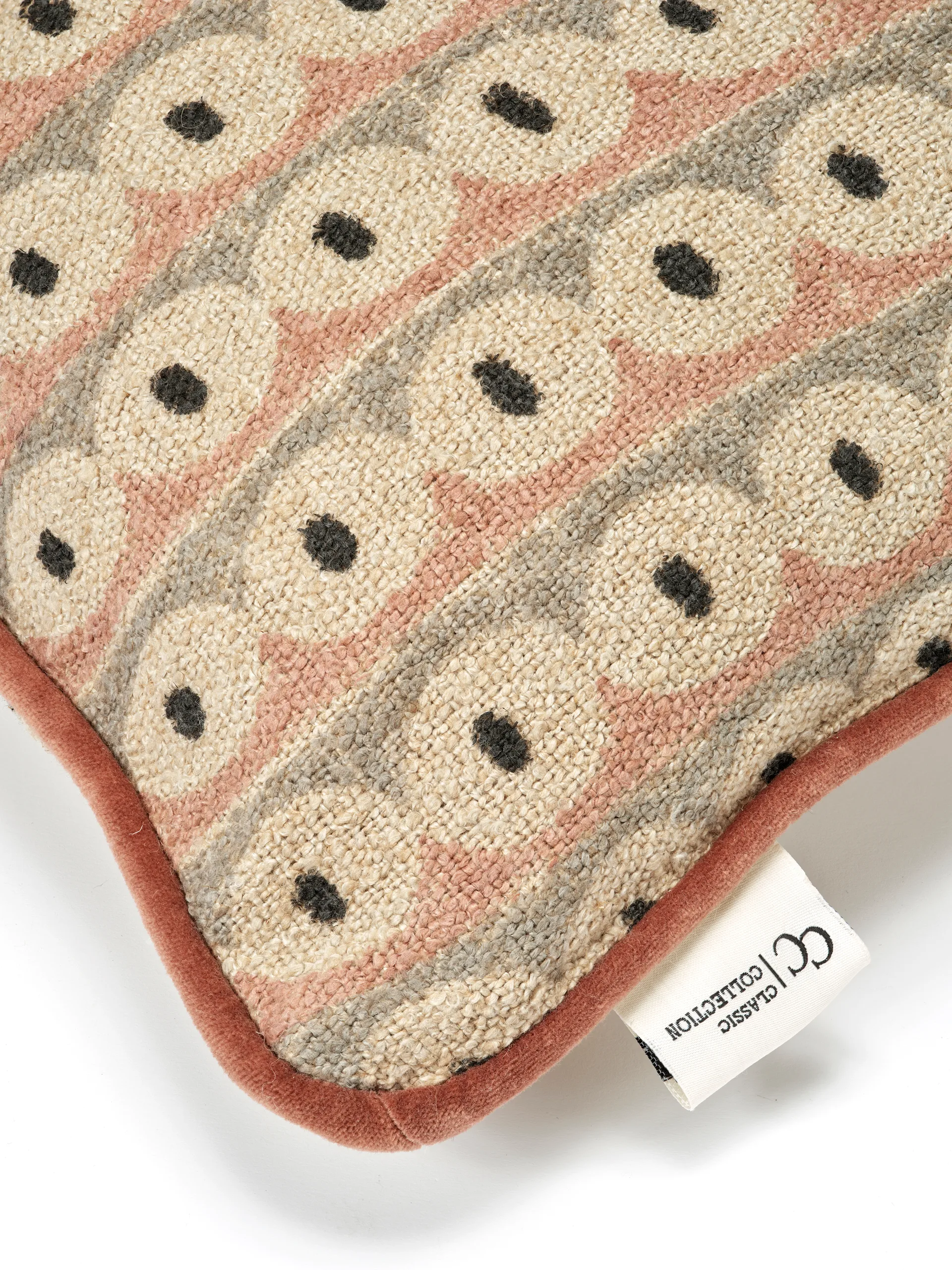 Funda de cojín Dot 40x60 cm, Moca Classic Collection