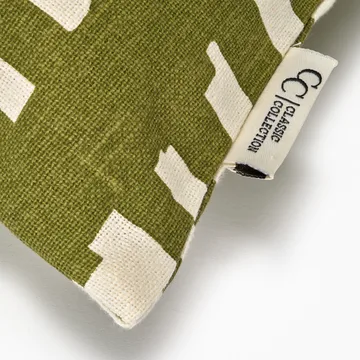 Funda de cojín Ikat Block 50x50 cm - Verde - Classic Collection