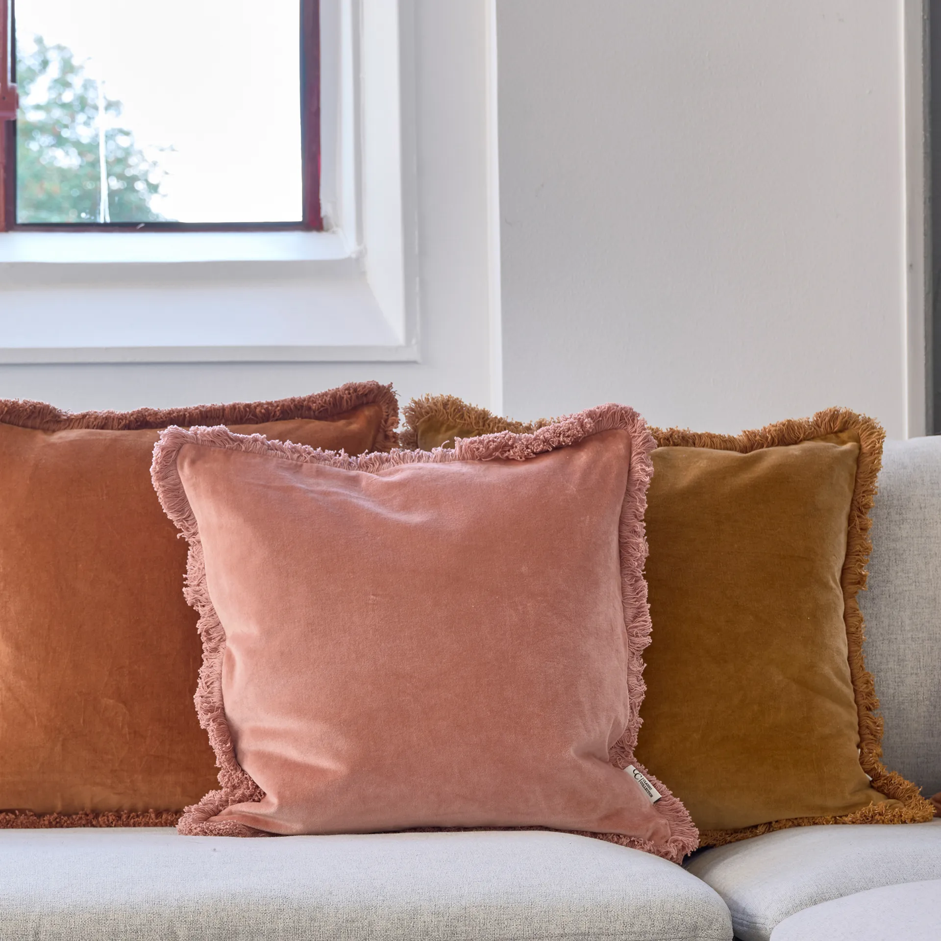 Funda de cojín Paris 50x50 cm, Dusty coral Classic Collection