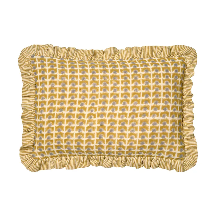 Funda de cojín Ripple 40x60 cm - Amarillo - Classic Collection