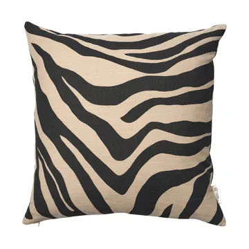Funda de cojín Savannah - Beige-black, 50x50 cm - Classic Collection