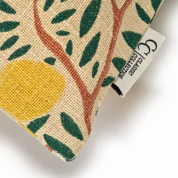 Funda de cojín Sunny citrus 50x50 cm - Verde oscuro - Classic Collection