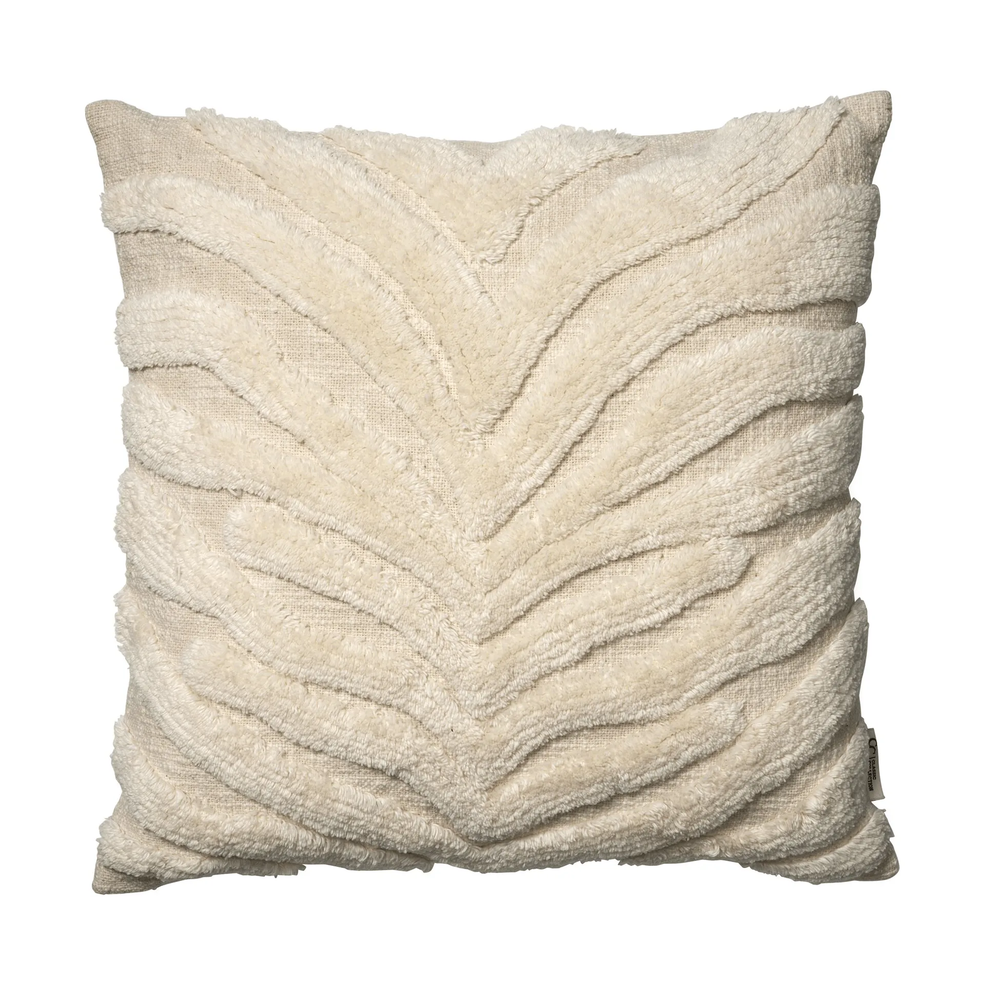 Funda de cojín Zebra Tuft, Off white, 50x50 cm Classic Collection