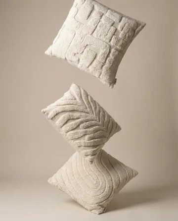 Funda de cojín Zebra Tuft - Off white, 50x50 cm - Classic Collection