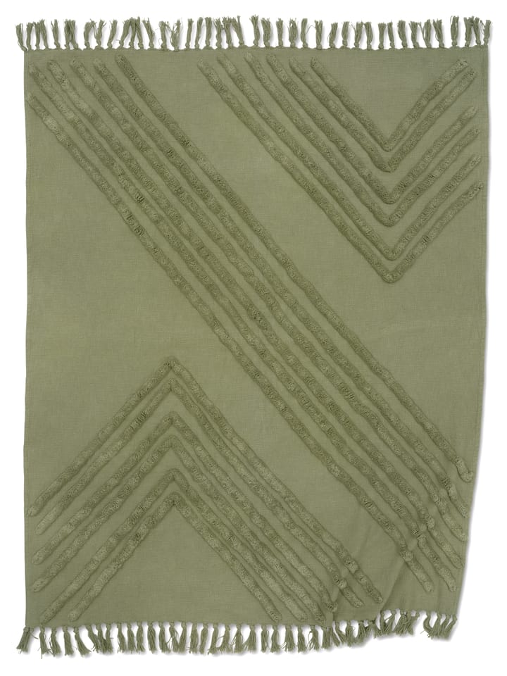Manta de algodón Edge 130x170 cm - Tea - Classic Collection