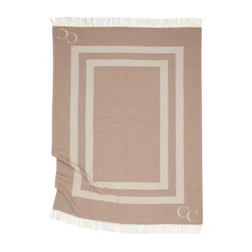 Manta de lana Monogram 130x200 cm - Beige - Classic Collection