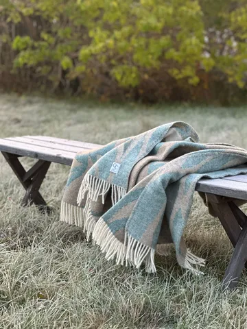 Manta Folia 130x180 cm - Teal - Classic Collection