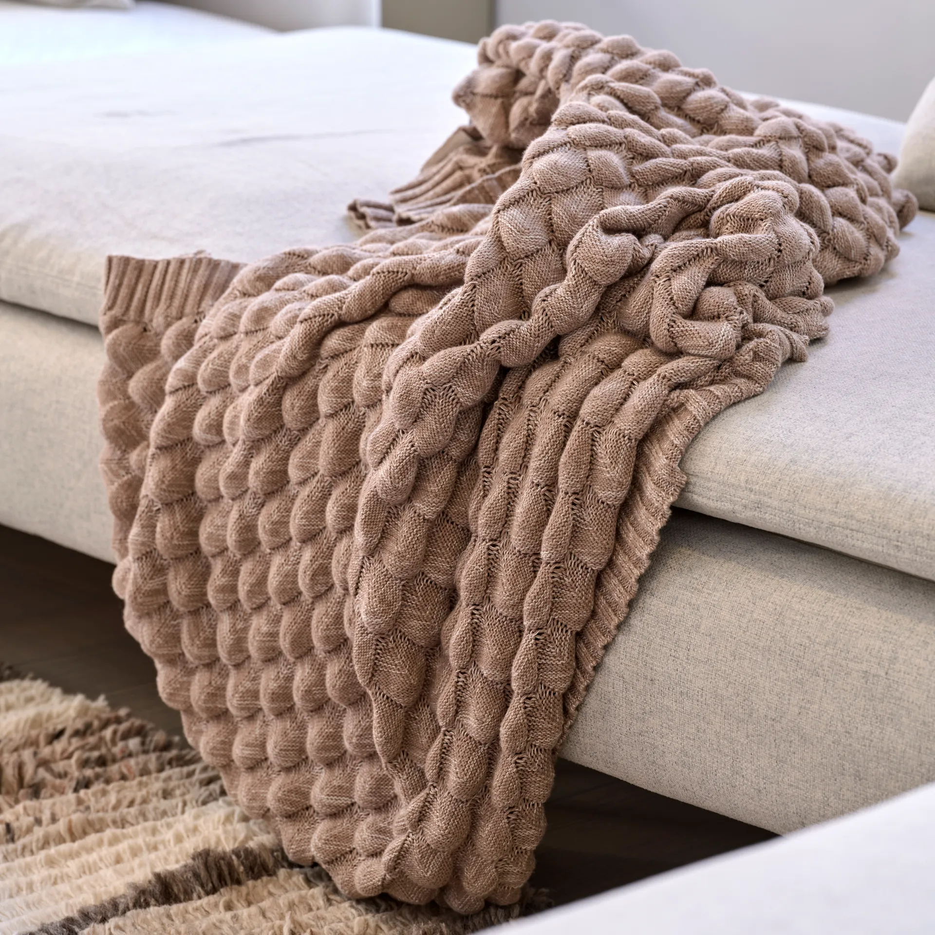 Manta Gems 130x170 cm, Simply taupe Classic Collection