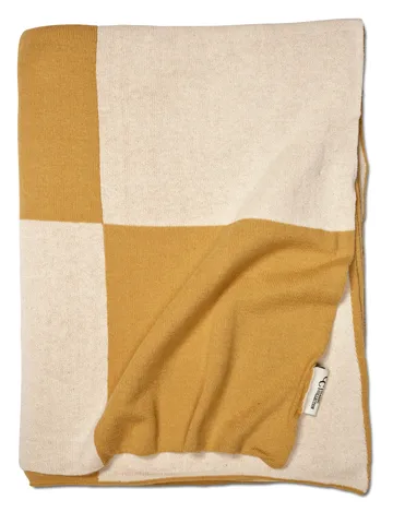 Manta Square 130x170 cm - Amarillo - Classic Collection